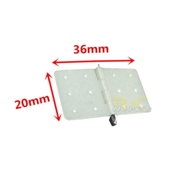 d6864ab4cb49e55b4818dff04fc5f49b.jpeg Nylon Pinned Hinges W11xL28mm / W12xL24mm / W16xL29mm / W20xL36mm / W27xL36mm (Optional) (10pcs/pack) FP3060