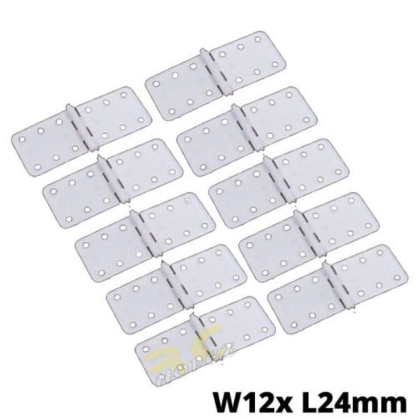 e016f9c74893cc71e6f1de932ba63eb8.jpeg Nylon Pinned Hinges W11xL28mm / W12xL24mm / W16xL29mm / W20xL36mm / W27xL36mm (Optional) (10pcs/pack) FP3060