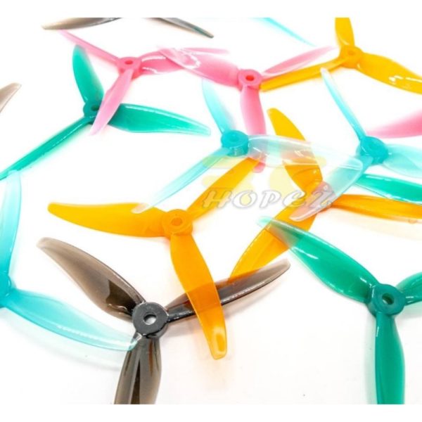 0993a8b33ffee54b055f59904abfd0d4.jpeg Gemfan Hurricane 51466-3 MCK V2 5 Inch 3-Blade 5mm Hole Propeller (2 Pairs/4 pcs) Gem51466-V2
