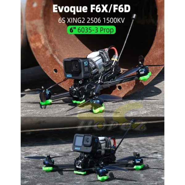 10d4b00bdf37d04e6bd8929d6033b5e0.jpeg iFlight Nazgul Evoque F6D DeadCat HD 6S 6 Inch FPV Racing Drone With Caddx Nebula PRO Vista Without Receiver F6D-HD