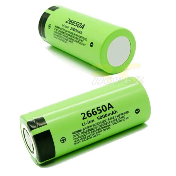 26650A 5000mAh 3.7V Li-ion Rechargeable Battery 