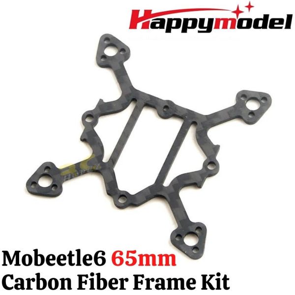 51d8e7267c417a7881a5e9435835ea5d.jpeg Happymodel Mobeetle6 65mm Super Light weight whoop Carbon Fiber Brushless Tiny Whoop Frame Kit HP-Mobeetle6 Kit