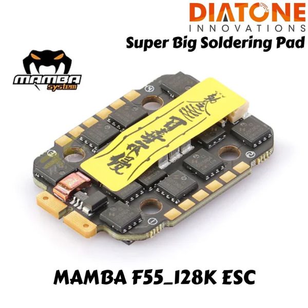 0d0246c2f98d1ea3a0204702e13831bd.jpeg Diatone MAMBA (20x20) MK4 F722 MINI + F55/F65-128K BL32 MINI ESC 6S 32bit Dshot300/600/1200 Stack M-60897