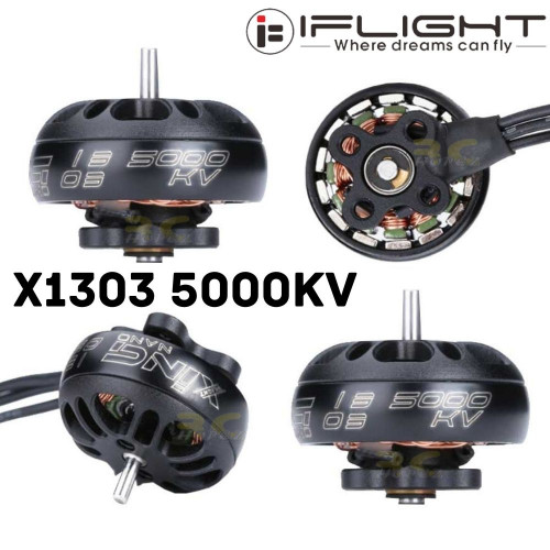 iFlight XING 1303 5000KV 2-4S FPV Micro Motor 1.5mm for Alpha A85 FPV Racing Drone (1PC) X1303-50