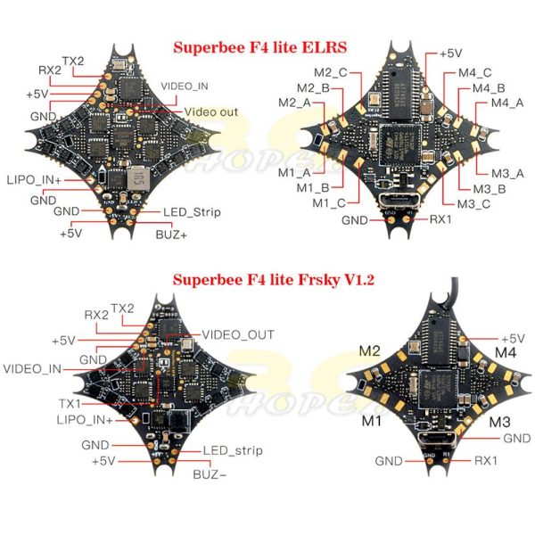 14cba2f187d36a1d5a71f2cd8d79e107.jpeg Happymodel Superbee F4 Lite AIO FC 1S for Mobula6/7 HDZERO ELRS/FRSKY (Optional) HP-Superbee