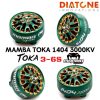 Diatone Mamba TOKA 1404 3000KV 3-6S Brushless Motor for 2.5inch~4inch (Toothpick) FPV Racing (1Pc) TOKA1404-30
