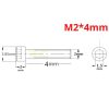 46b59cd433fd74fc0547ba5e165e517b.jpeg 2 PCS Hexagon Cap Screw M2.0mm x 4/5/6/8/10/12/16/20/22/25/30mm (Optional) CM-M2N