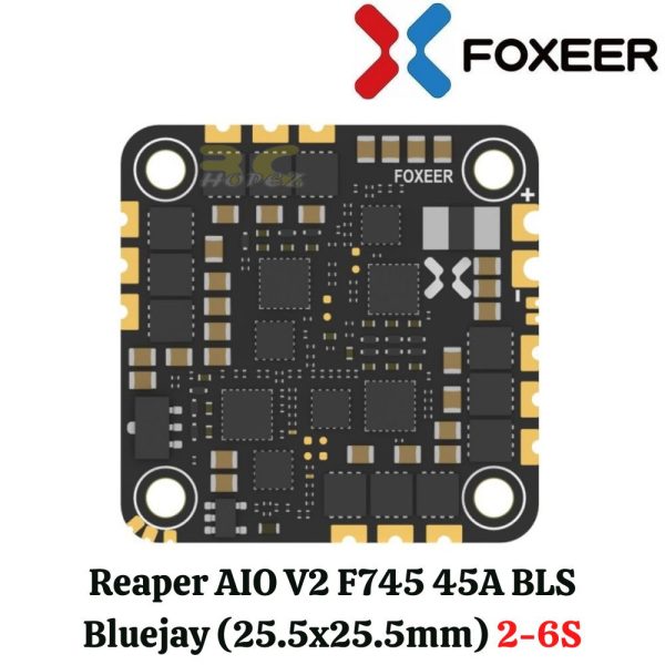 4e7b4930a5ee638da41017ec12417651.jpeg Foxeer Reaper AIO V2 F745 45A BLS Bluejay 2-6S 25.5x25.5mm for FPV Racing Drone MR1671