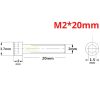 7ccbc73e325dc3c4f50892232b698363.jpeg 2 PCS Hexagon Cap Screw M2.0mm x 4/5/6/8/10/12/16/20/22/25/30mm (Optional) CM-M2N