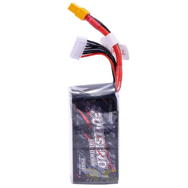 iFlight FULLSEND 1400mAh 150C 6S1P 22.2V Lipo Battery XT60H Plug MX1400/150-6S