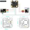 Foxeer Mini F722 V4 Pro FC 20x20mm Build-In Pit PASS 2-6S for FPV Racing Drone MR1684