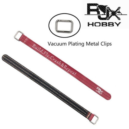 1 Pc 225x16mm RJX Kevlar Stitched Battery Strap w/ Metal Buckle RJX2101