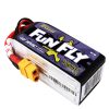 2PCS Tattu FunFly 14.8V 1550mAh 100C 4S Lipo Battery With XT60 Plug TF1550-4S2P