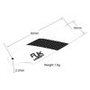 RJX Carbon Fiber 62mm Tail Rotor Blades HA62WB