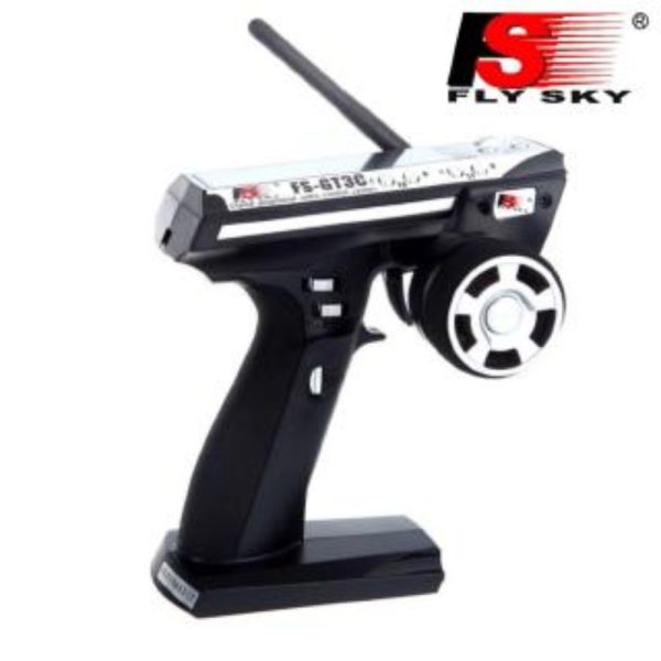 FlySky FS-GT3C 2.4G 3CH RC LCD Car Transmitter+Receiver TH030