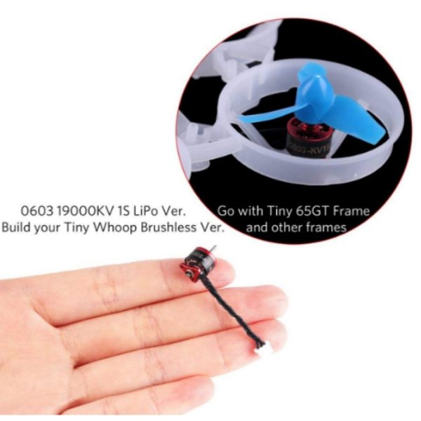 4ef649baee06752e172ad91f343bc5a2.jpeg Happymodel SE0603 1S 19000KV 0.8mm shaft CCW Brushless Motor for RC FPV Racing Drone SE0603-CCW