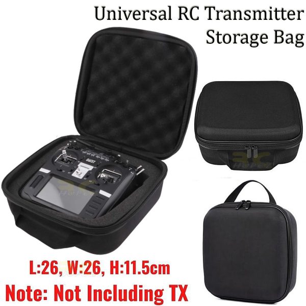 Universal RC Transmitter Storage Bag Protector Case For Jumper, RadioMaster, Flysky, FUTABA, JR, Radiolink etc BG-Case