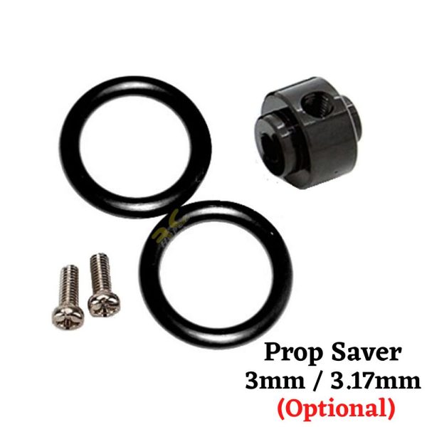 62cfa4ec43e740127d3303c917b2c148.jpeg Prop Saver 3mm / 3.17mm (Optional) W / O Ring for RC Plane 8400