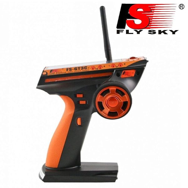 FlySky FS-GT3C 2.4G 3CH RC LCD Car Transmitter+Receiver MH732