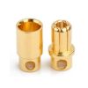 8mm Gold Bullet Banana Connector Plug Male Female (3 pairs) 6580