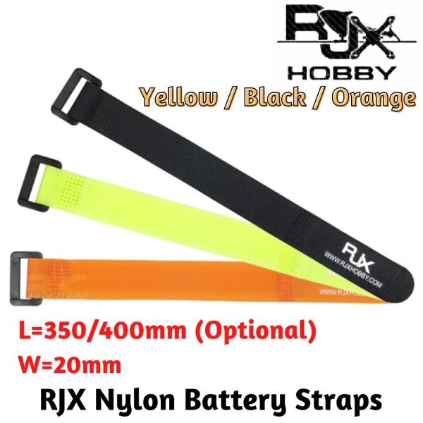 84515355b59b2d7bb526346954a4aba7.jpeg 1 pc 20mmX350/400mm (Optional) RJX Nylon Battery Straps RJX1710N