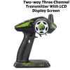 Two-way Three Channel Transmitter With LCD Display Screen BER-TRC1