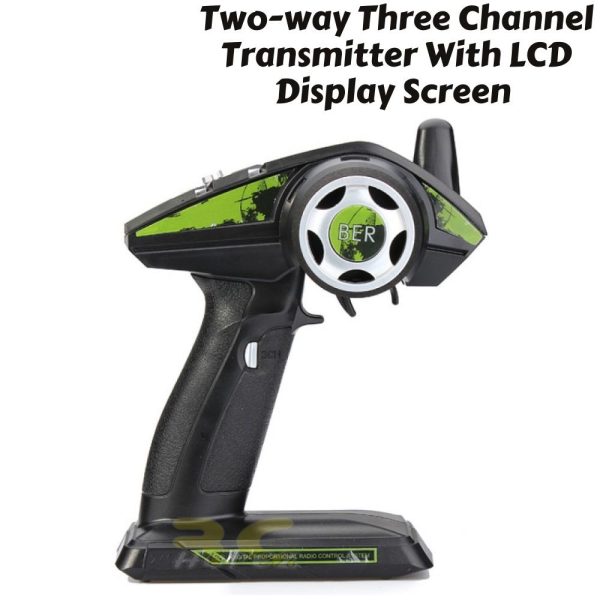 Two-way Three Channel Transmitter With LCD Display Screen BER-TRC1
