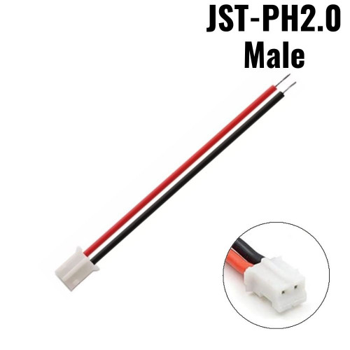 JST-PH 2.0 Power Whoop male Connector Cable XJ227