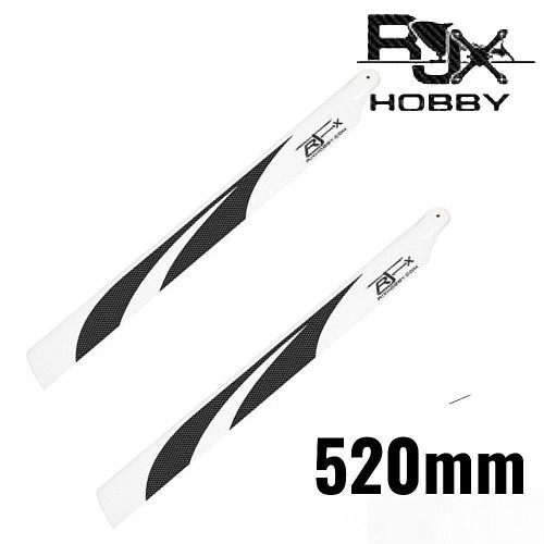 RJX 520mm Premium CF Blades FBL Version E520W