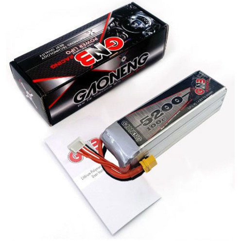 937b079c33dcd143a4c7a1772b05396a.jpeg Gaoneng GNB 14.8V 5200mAh 100C 4S Lipo Battery with XT60 Plug GNB5200/100-4S