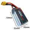 956de1c52968d8d73984eb5042d18cc8.jpeg Alienmodel 4S 14.8V 1300mAh 100C Lipo Battery with XT60 Plug AL1300/100-4S