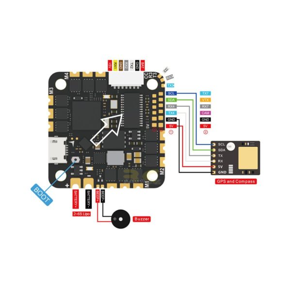 9874006912148244589b8b387b72823d.jpeg Foxeer Reaper AIO V3 F745 45A BLS Bluejay 2-6S 25.5×25.5mm 2-6S for FPV Racing Drone MR1687