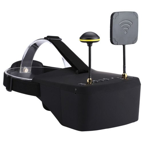 LS-800D FPV Goggles 5 Inch 854*480 5.8G 40CH / Build-in 3.7V 2000mAh Battery XJ370