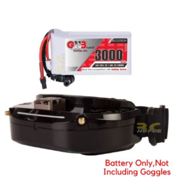 b8e796c576867a34068245ac40169882.jpeg Gaoneng GNB 7.4V 3000mAh 5C 2S Lipo Battery For Goggles (Fat Shark) with XT60 Plug and DC5.5 GNB3000/5-2S