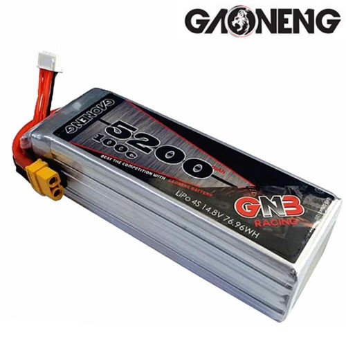 bfaeaa3ca4362bf5f03bb35ae75951dc.jpeg Gaoneng GNB 14.8V 5200mAh 100C 4S Lipo Battery with XT60 Plug GNB5200/100-4S