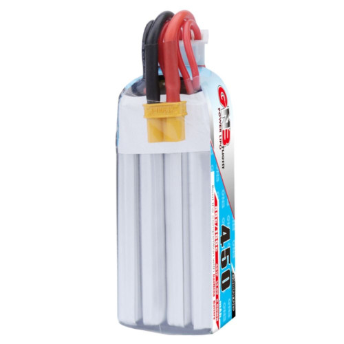 Gaoneng GNB 14.8V 450mAh 80C 4S Lipo Battery with XT30 Plug GNB450/80-4S