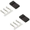 2PCS  Dupont Jumper Wire Housing +Â female Pin ConnectorÂ 2.54mmÂ FZ-3P