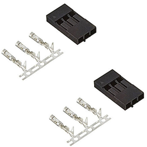 c78c97af4ac3418bd95d1f8325d7b23a.jpeg 2PCS Dupont Jumper Wire Housing + female Pin Connector 2.54mm FZ-3P