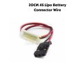 20CM 4S Lipo Battery Connector  Wire 4S5P
