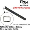 1 Pc 100 X 12mm RJX Kevlar Stitched Battery Strap w/ Metal Buckle RJX2204