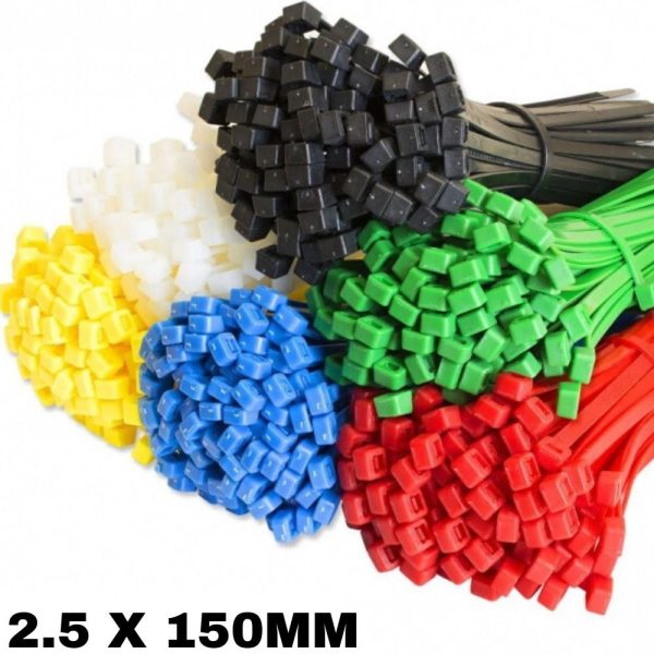 fa9be1e4a02141f21120cd98e7533bc6.jpeg Cable Tie 2.5 x 150mm (100pcs/pkt) CT25150
