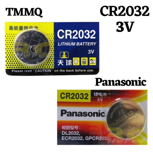 1Pc Panasonic/TMMQ (Optional) 3V Lithium Battery CR2032