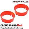 Reptile CLOUD-149/ 149HD Spare Part Propeller Protective Cover Red (2 pcs) C152R
