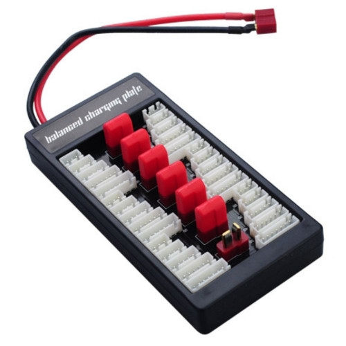 2-6S LiPo T-Plug Parallel Balanced Charging Board C361