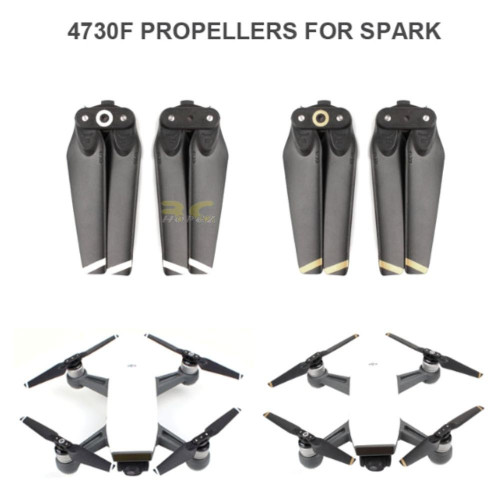 2 Pairs 4730F Propellers Quick-release Foldable Props For DJI Spark 4730F-2