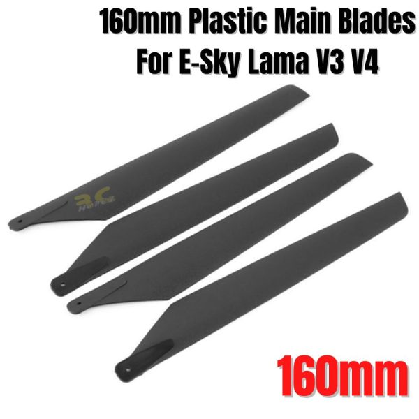 160mm Plastic Main Blades For E-Sky LAMA V3 V4 1220405