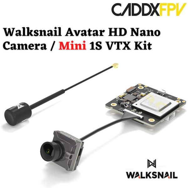 Caddx Walksnail Avatar HD Nano Camera / Mini 1S VTX Kit WN-Avatar Mini