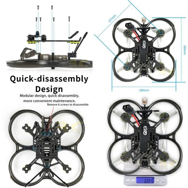 GEPRC Cinebot30 HD w/ Caddx Vista Nebula PRO 127mm 3Inch 6S FPV Drone GEP30HD