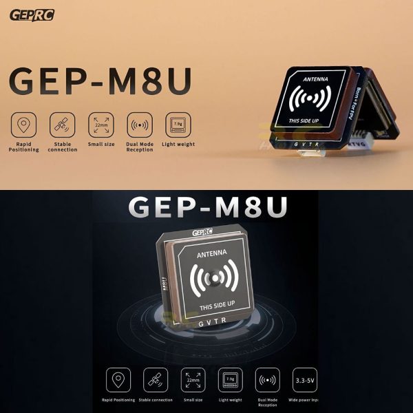 9722c58b12d89abcd4f44f521319852f.jpeg GEPRC GEP-M8U GPS Module GLONASS BDS Support GEP-M8U