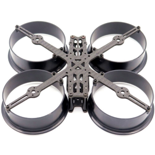 b246d7de2683abb37383a6c0acb229c2.jpeg Reptile CLOUD-149 HD 149mm 3inch CineWhoop Carbon Fiber Frame Kit Compatible DJI Air Unit (Black) C150B-Kit